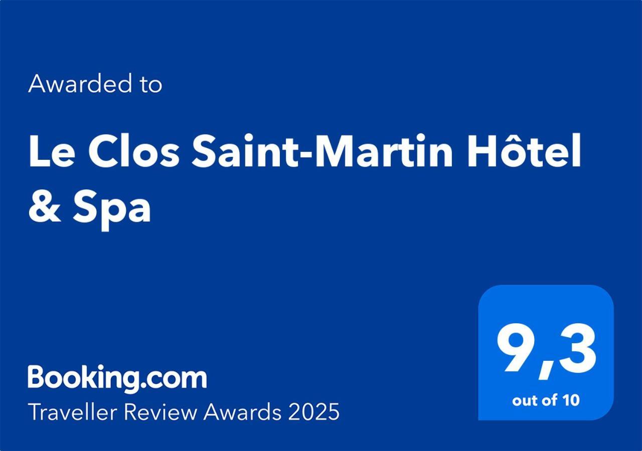 Le Clos Saint-Martin Hotel & Spa ภายนอก รูปภาพ